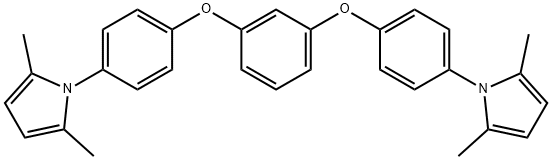 1-(4-{3-[4-(2,5-dimethyl-1H-pyrrol-1-yl)phenoxy]phenoxy}phenyl)-2,5-dimethyl-1H-pyrrole Structure