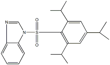 1-[(2,4,6-triisopropylphenyl)sulfonyl]-1H-benzimidazole Structure