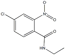 4-chloro-N-ethyl-2-nitrobenzamide 구조식 이미지