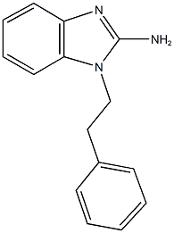 1-(2-phenylethyl)-1H-benzimidazol-2-ylamine Structure