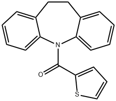 5-(2-thienylcarbonyl)-10,11-dihydro-5H-dibenzo[b,f]azepine Structure