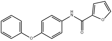 N-(4-phenoxyphenyl)-2-furamide 구조식 이미지