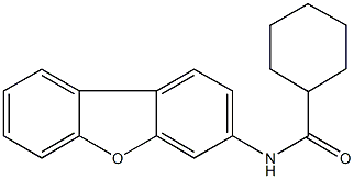 N-dibenzo[b,d]furan-3-ylcyclohexanecarboxamide Structure