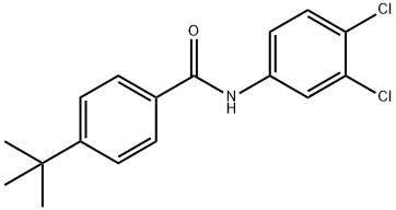 4-tert-butyl-N-(3,4-dichlorophenyl)benzamide Structure