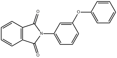 2-(3-phenoxyphenyl)-1H-isoindole-1,3(2H)-dione Structure