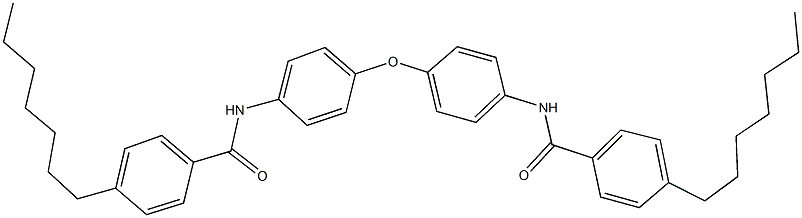 4-heptyl-N-(4-{4-[(4-heptylbenzoyl)amino]phenoxy}phenyl)benzamide 구조식 이미지