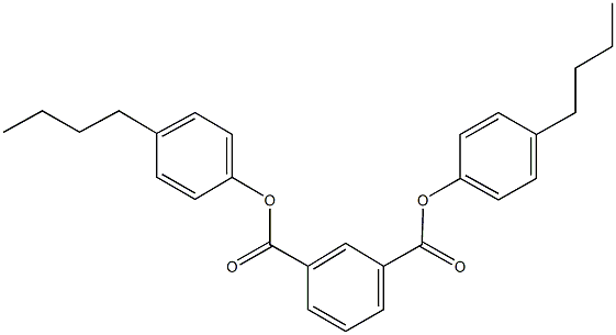 bis(4-butylphenyl) isophthalate Structure