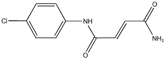 N~1~-(4-chlorophenyl)-2-butenediamide 구조식 이미지