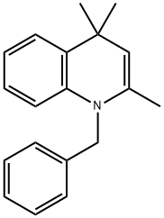 1-benzyl-2,4,4-trimethyl-1,4-dihydroquinoline 구조식 이미지