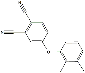 4-(2,3-dimethylphenoxy)phthalonitrile 구조식 이미지