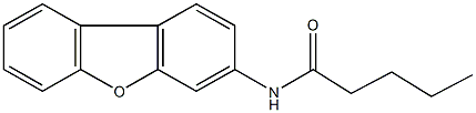 N-dibenzo[b,d]furan-3-ylpentanamide 구조식 이미지