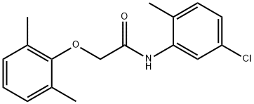 N-(5-chloro-2-methylphenyl)-2-(2,6-dimethylphenoxy)acetamide Structure