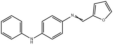 N-(4-anilinophenyl)-N-(2-furylmethylene)amine 구조식 이미지