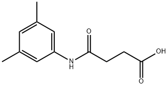4-(3,5-dimethylanilino)-4-oxobutanoic acid 구조식 이미지