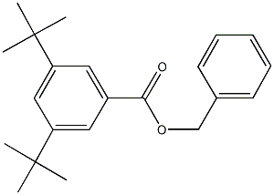 benzyl 3,5-ditert-butylbenzoate Structure