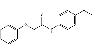 N-(4-isopropylphenyl)-2-phenoxyacetamide Structure