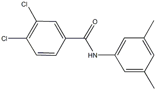 3,4-dichloro-N-(3,5-dimethylphenyl)benzamide Structure