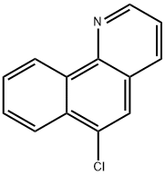 6-chlorobenzo[h]quinoline Structure