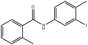 N-(3-iodo-4-methylphenyl)-2-methylbenzamide Structure