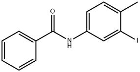 N-(3-iodo-4-methylphenyl)benzamide 구조식 이미지