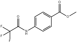 methyl 4-[(trifluoroacetyl)amino]benzoate 구조식 이미지
