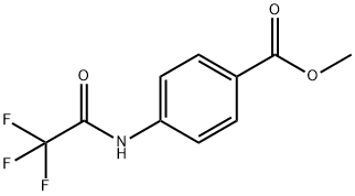 methyl 4-[(trifluoroacetyl)amino]benzoate Structure