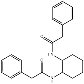 2-phenyl-N-{2-[(phenylacetyl)amino]cyclohexyl}acetamide 구조식 이미지