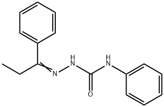 1-phenyl-1-propanone N-phenylsemicarbazone 구조식 이미지