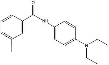 N-[4-(diethylamino)phenyl]-3-methylbenzamide Structure