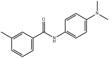 N-[4-(dimethylamino)phenyl]-3-methylbenzamide Structure