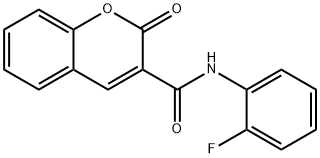 N-(2-fluorophenyl)-2-oxo-2H-chromene-3-carboxamide Structure