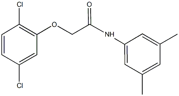 2-[(2,5-dichlorophenyl)oxy]-N-(3,5-dimethylphenyl)acetamide Structure