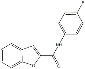 N-(4-fluorophenyl)-1-benzofuran-2-carboxamide Structure