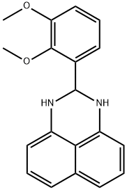 2-(2,3-dimethoxyphenyl)-2,3-dihydro-1H-perimidine Structure