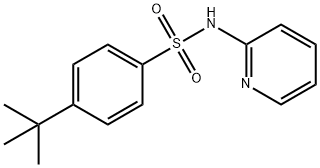 4-tert-butyl-N-(2-pyridinyl)benzenesulfonamide Structure