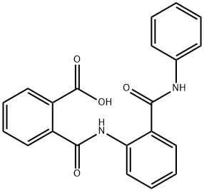 2-{[2-(anilinocarbonyl)anilino]carbonyl}benzoic acid Structure