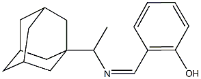 2-({[1-(1-adamantyl)ethyl]imino}methyl)phenol 구조식 이미지