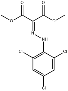 dimethyl 2-[(2,4,6-trichlorophenyl)hydrazono]malonate Structure