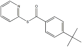 S-(2-pyridinyl) 4-tert-butylbenzenecarbothioate Structure