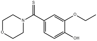 2-ethoxy-4-(4-morpholinylcarbothioyl)phenol Structure