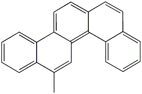 8-methylbenzo[c]chrysene 구조식 이미지