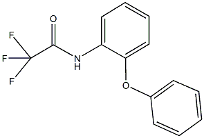 2,2,2-trifluoro-N-(2-phenoxyphenyl)acetamide Structure