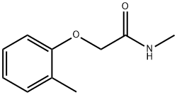 N-methyl-2-(2-methylphenoxy)acetamide 구조식 이미지