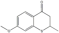 7-methoxy-2-methyl-2,3-dihydro-4H-thiochromen-4-one 구조식 이미지