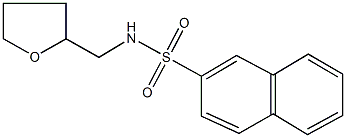 N-(tetrahydro-2-furanylmethyl)-2-naphthalenesulfonamide Structure