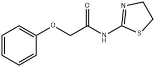 N-(4,5-dihydro-1,3-thiazol-2-yl)-2-phenoxyacetamide Structure