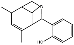 2-(6,8,9-trimethyl-3-oxabicyclo[3.3.1]non-7-en-2-yl)phenol Structure