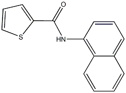 N-(1-naphthyl)thiophene-2-carboxamide 구조식 이미지