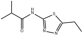 N-(5-ethyl-1,3,4-thiadiazol-2-yl)-2-methylpropanamide Structure