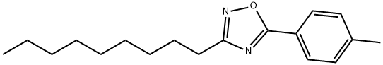 5-(4-methylphenyl)-3-nonyl-1,2,4-oxadiazole Structure